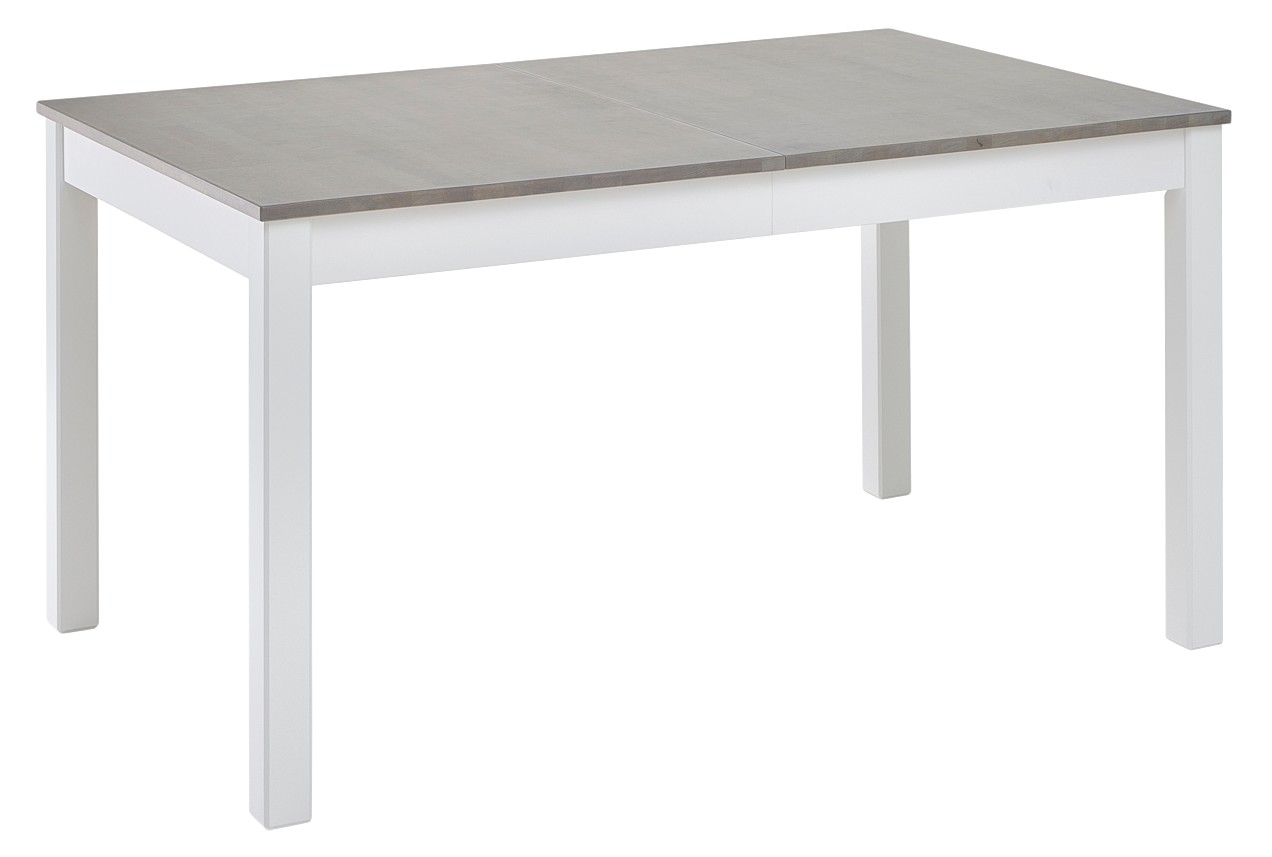 Dot Intervene presentation ANNA-ruokapöytä, jatkettava 90 x 140 cm (Valkoinen/Harmaa) - Ruokapöydät |  Asko