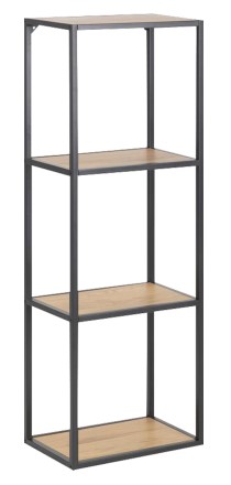 BASIL-seinähylly 4 hyllyllä