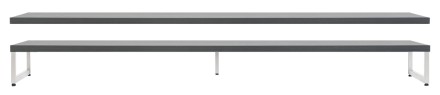 OTSO-kansi ja metallijalat 138 cm
