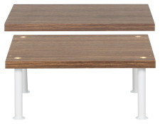 ARO kansi + pohja 40 cm pähkinä