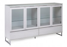 OTSO-senkki 184 cm lasikannella ja metallijaloilla