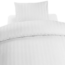 SATIINIRAITA -pussilakanasetti yhdelle