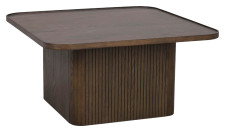Rowico Home SULLIVAN -sohvapöytä 80x80 cm, ruskea tammi