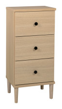 TUOMI lipasto nro 2 hiekkatammi/musta vedin