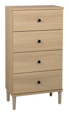 TUOMI lipasto nro 6 hiekkatammi/musta vedin