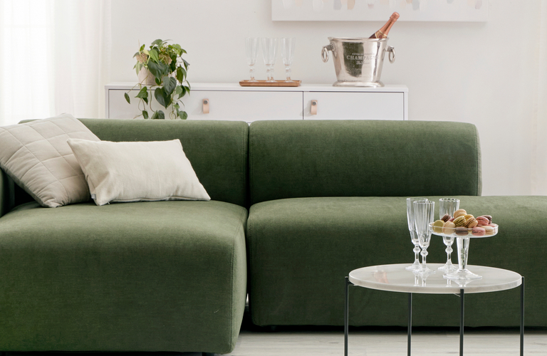 Valmista olohuone juhliin