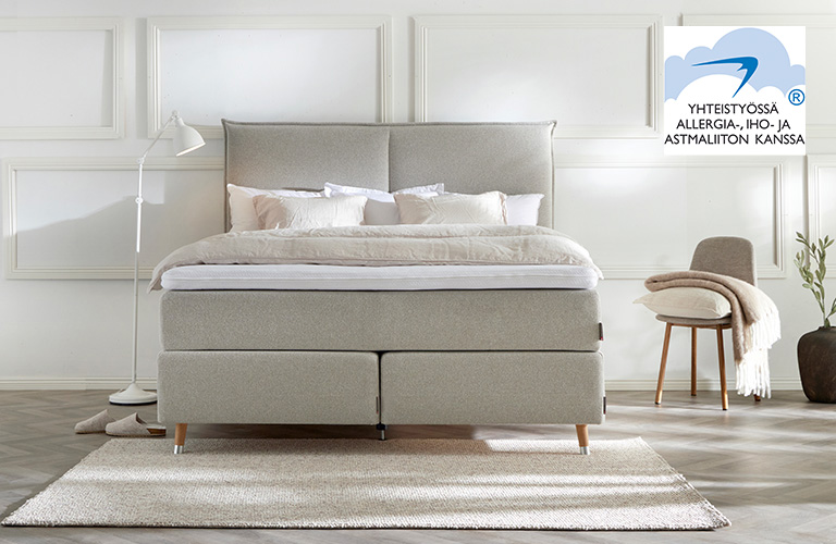 Allergiatunnus - Askon s&auml;ngyiss&auml; raikkaat ja huolettomat y&ouml;unet