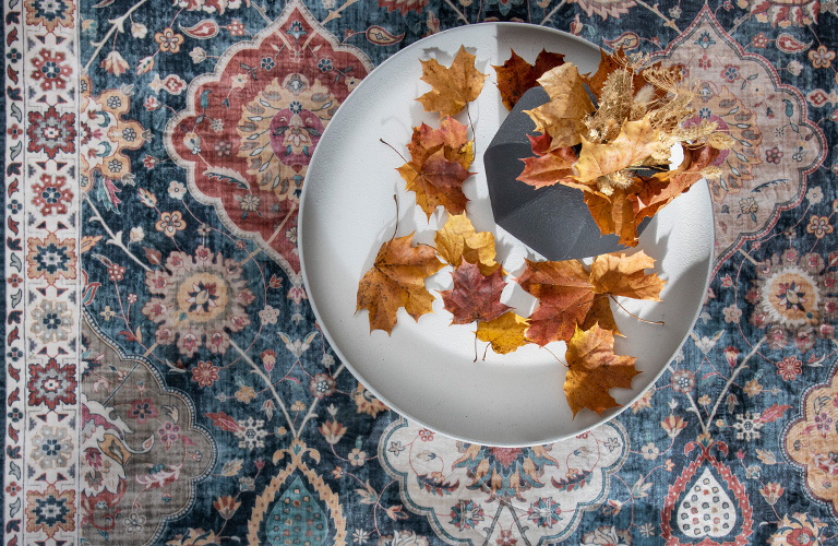 Biofiilinen sisustus voi ottaa vaikutteita v&auml;rimaailmaan my&ouml;s syksyn ruskasta.